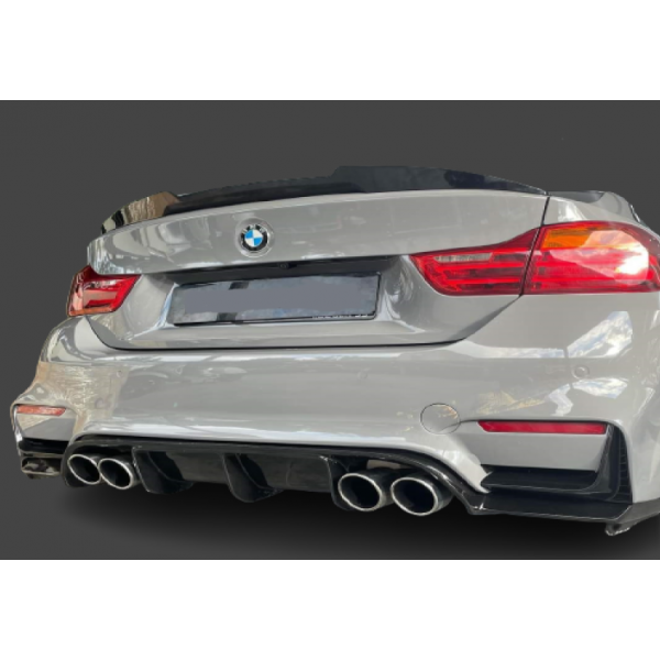 BMW F32 4 SERİSİ COUPE M4 STYLE SPOYLER PLASTİK BOYASIZ 
