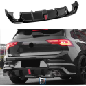 GOLF 8 CS STYLE ARKA DİFÜZÖR IŞIKLI SAĞ SOL ÇIKIŞLI