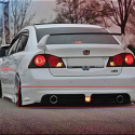 HONDA FD6 MUGEN RR ARKA TAMPON EKİ PLASTİK BOYASIZ 