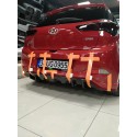 HYUNDAİ İ20 2013-2017 R400 ARKA TAMPON EKİ PLASTİK 