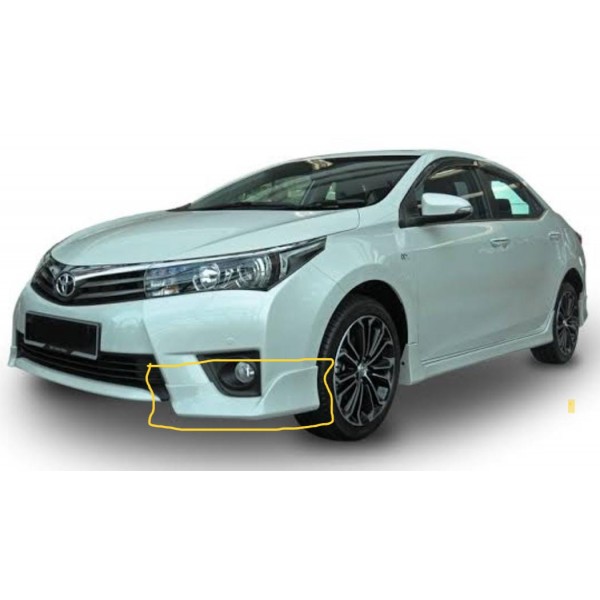 TOYOTA COROLLA 2013-2017 ÖN TAMPON EKİ BOYASIZ 